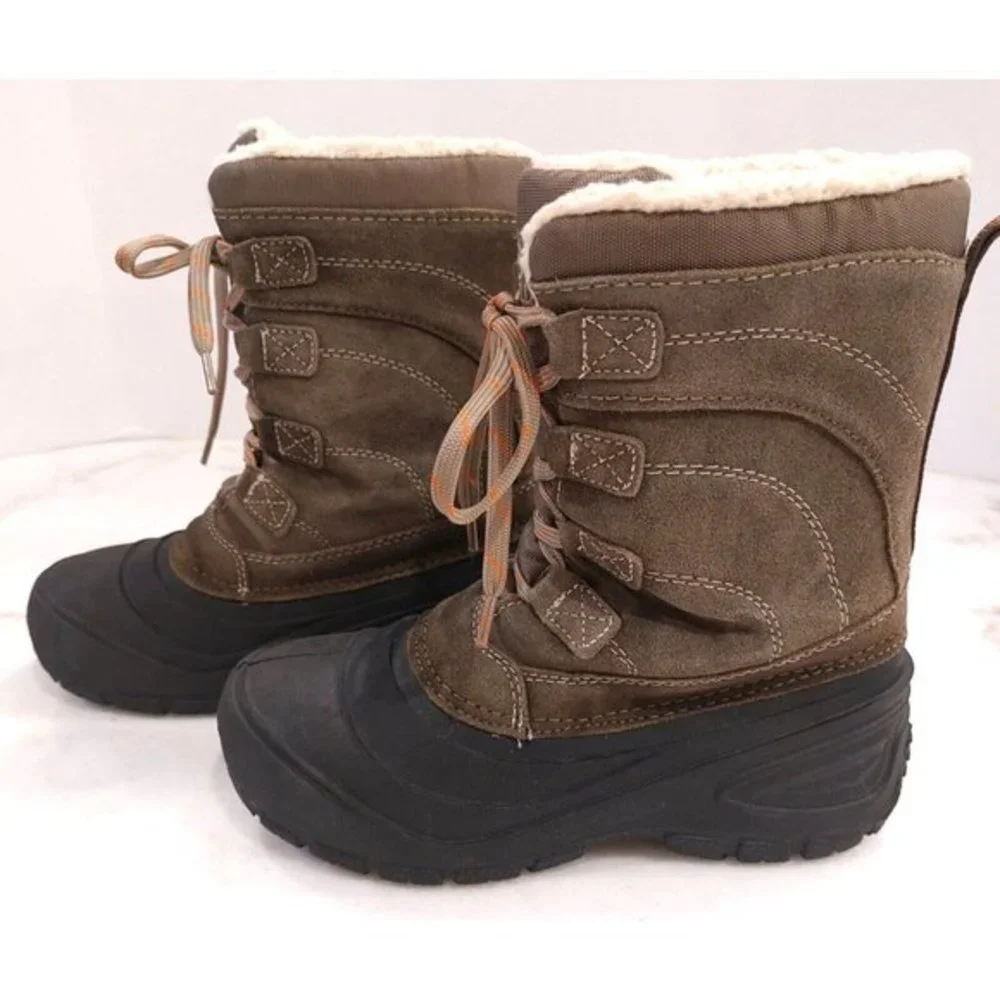Magellan Outdoors Camo Duck Boots Unisex Youth 2 Lined Hiking Camping Snow Water